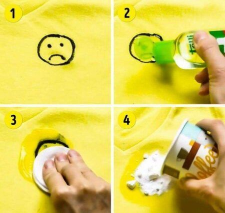 5 бюджетных и легких способов отчистить пятна от маркера