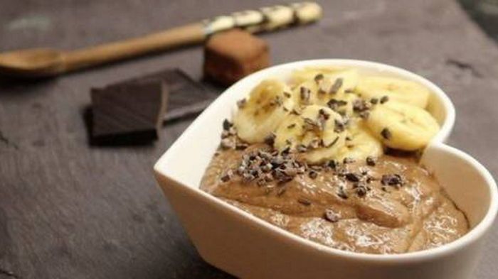 Творожно-банановый шоколадный десерт Творожно-банановый шоколадный десерт