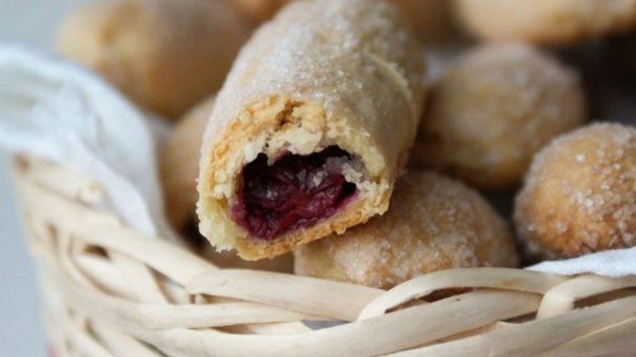 Рецепт песочного печенья с вишней Рецепт песочного печенья с вишней