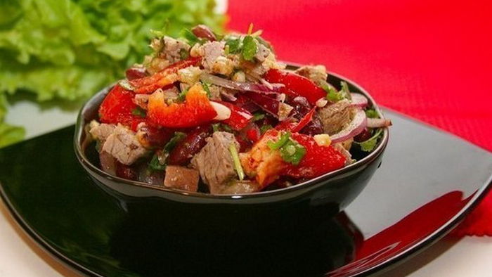 Рецепт салата «Тбилиси» Рецепт салата «Тбилиси»