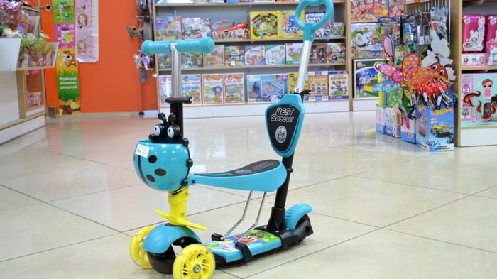 Почему стоит купить ребенку самокат 5 в 1?