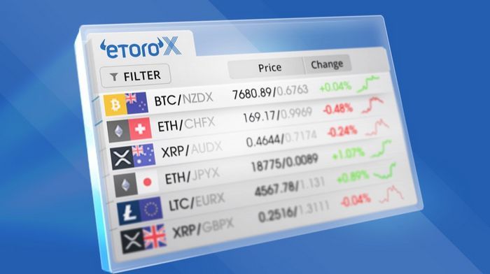 Биржа eToroX: особенности работы