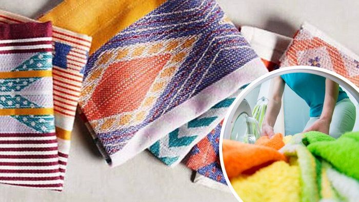 Как отстирать кухонное полотенце от пятен: хозяйки раскрыли 2 способа Как отстирать кухонное полотенце от пятен: хозяйки раскрыли 2 способа