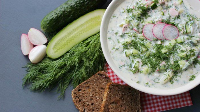 Что сделать сейчас, чтобы полакомиться свежей окрошкой зимой Что сделать сейчас, чтобы полакомиться свежей окрошкой зимой