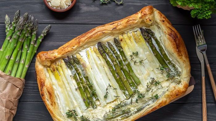 Рецепт пирога со спаржей от шефа Адской кухни
