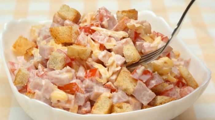 Рецепт салата с морковью и чесночными гренками: пошаговый рецепт Рецепт салата с морковью и чесночными гренками: пошаговый рецепт