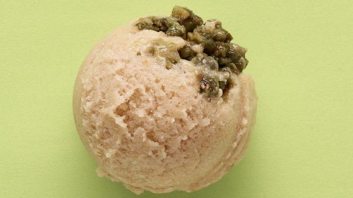 Ревневый сорбет с фисташками и матча: рецепт полезного и вкусного десерта Ревневый сорбет с фисташками и матча: рецепт полезного и вкусного десерта