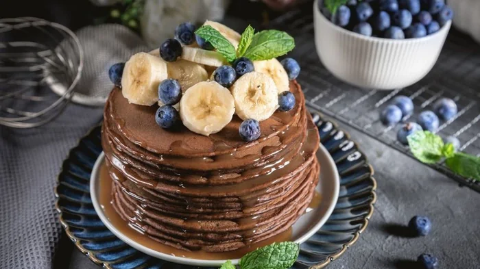 Шоколадные блины: оригинальный рецепт