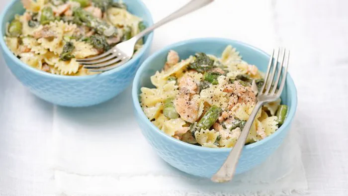 Паста с лососем: необычный рецепт вкусного блюда