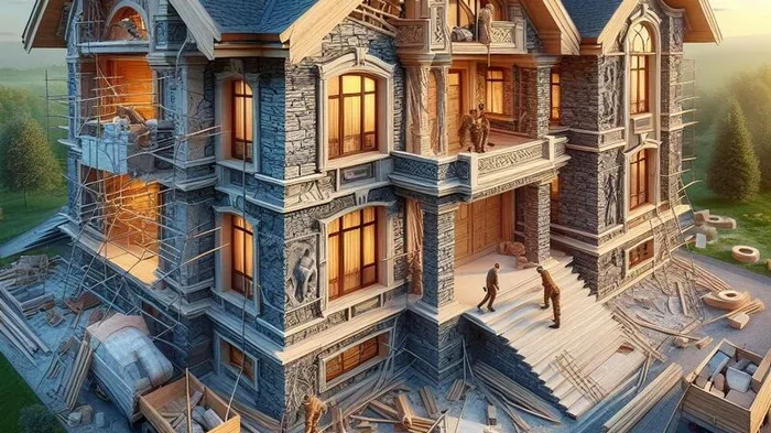 Превращаем дом в шедевр: применение фасадного камня для облицовки