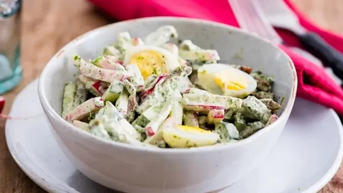 Самый свежий и хрустящий: рецепт салата «Весенний» Самый свежий и хрустящий: рецепт салата «Весенний»