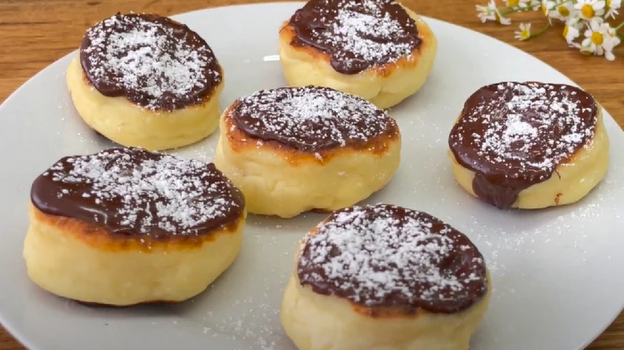 Сырники с банановой начинкой: видео