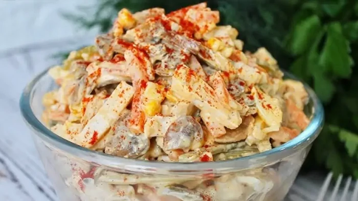Салат «Добрая теща»: рецепт сытного блюда