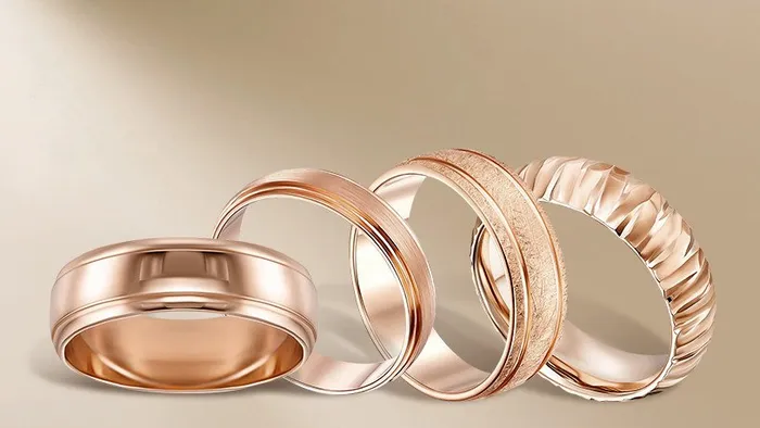 Как выбрать идеальные обручальные кольца из золота?