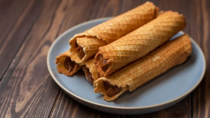 Как приготовить вафельные трубочки на сковороде Как приготовить вафельные трубочки на сковороде