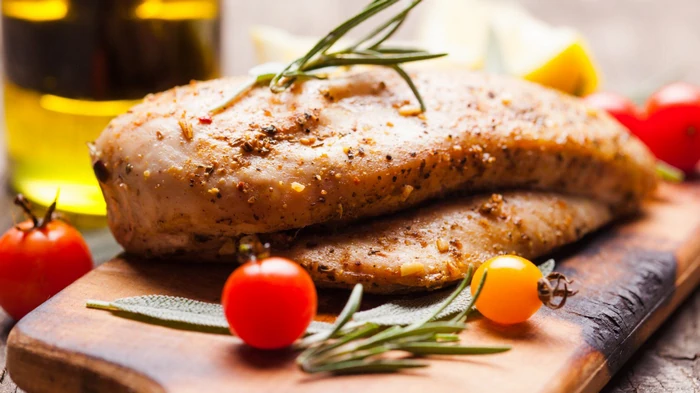 Запеченное куриное филе на грейпфрутовой подушке: оригинальный рецепт