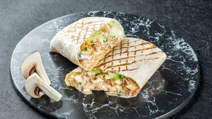 Грибная шаурма с овощами: оригинальный рецепт стритфуда