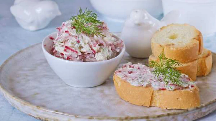 Как приготовить оригинальную намазку из редиса к гренкам Как приготовить оригинальную намазку из редиса к гренкам