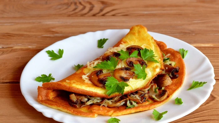 Омлет с грибами, зеленью и сыром: рецепт быстрого завтрака Омлет с грибами, зеленью и сыром: рецепт быстрого завтрака