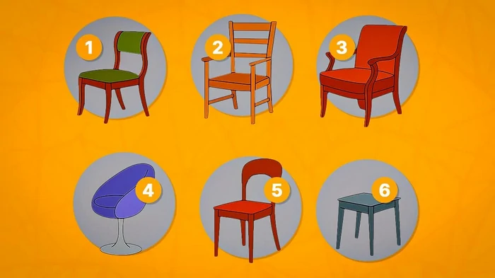 Какой стул вы выберете: удивительно точный тест на характер