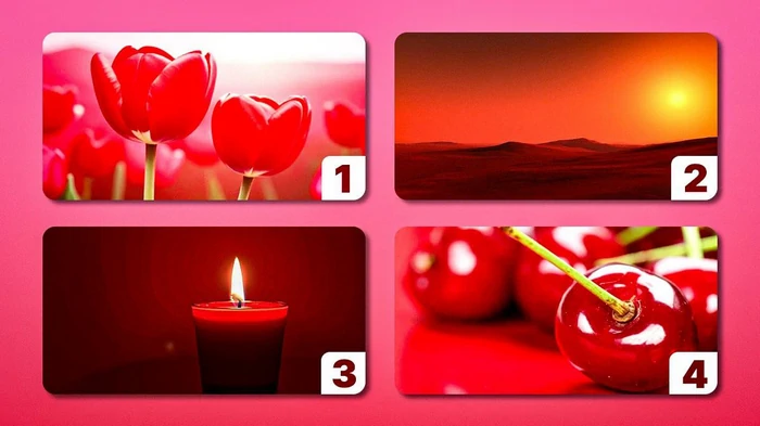 Где на картинке «самый красный» цвет: простой психологический тест