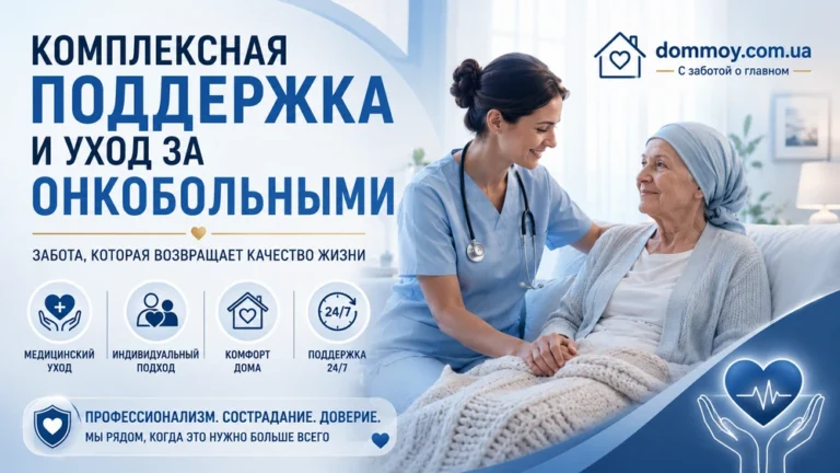 Комплексная поддержка и уход за онкобольными