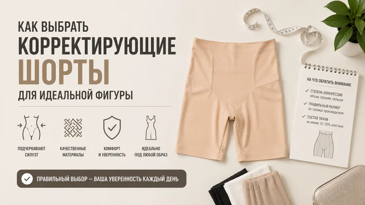 Как выбрать корректирующие шорты для идеальной фигуры