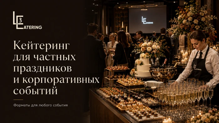 Кейтеринг как часть общей концепции события