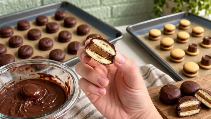 Домашний Twix из четырех ингредиентов: простой рецепт шоколадного десерта Домашний Twix из четырех ингредиентов: простой рецепт шоколадного десерта